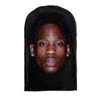 Máscara Facial Completa de Malla Elástica para Halloween, para Hombres y Mujeres, Cosplay, Impresión 3D, Gorro de Moda Hip Hop
