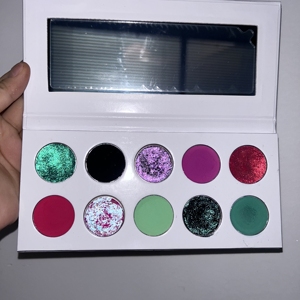 <span class=keywords><strong>Paleta</strong></span> de cartón personalizada de 10 bandejas <span class=keywords><strong>Paleta</strong></span> de sombras de ojos mate iridiscente brillante con etiqueta privada OEM - Product Image 3