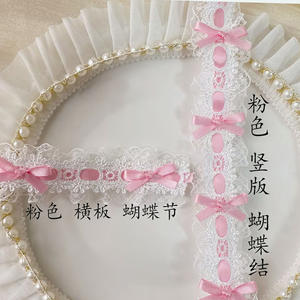 Ruban de dentelle florale 100% coton écologique pour bricolage robes de mariée bébé vêtements chaussures sacs-accessoires décolleté cheveux porter - Product Image 4