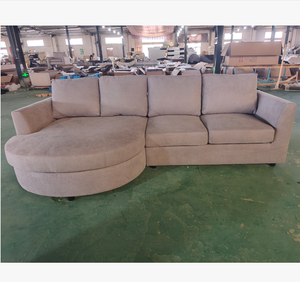 फर्नीचर लक्जरी घर फर्नीचर यूरोपीय सोफा यूरोपीय शैली लिविंग रूम की लाइन सोफे सेट सोफे पर डिवन 4 सीटर आधुनिक डिजाइन बैठता है। - Product Image 3