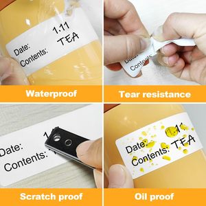 Etichetta Adesiva Personalizzata per Bottiglia d'Acqua, Adesivo Antigraffio, Etichetta per Cucina, Etichetta Impermeabile, Etichetta Adesiva per Bottiglia - Product Image 3