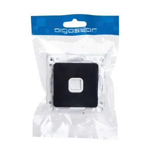 Pièce de connexion pour internet 1 va, couleur noire, compatible avec les prises allemandes et françaises ; idéale pour optimiser la réseau en - Product Image 2