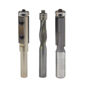 Máquinas herramientas CNC para trabajo en madera, juego de brocas para enrutador de punta de carburo sólido, fresa Industrial para carpintería TCT de alta calidad - Product Image 4