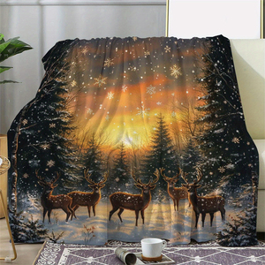 Factory flange Blanket design personnalisé polyester jeter couverture canapé - lit couverture voyage de bureau à domicile - Product Image 6