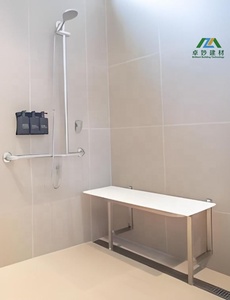 Module de salle de bain préfabriqué personnalisé avec structure en aluminium moderne et plateau en céramique <span class=keywords><strong>pour</strong></span> villa, appartement, hôtel - Product Image 6