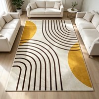 Tapis imprimé en fausse fourrure de cachemire, doux, antidérapant, décoratif, plusieurs motifs disponibles, personnalisable pour salon, chambre, hôtel