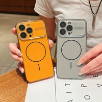 Coques de téléphone antichoc avec chargement magnétique sans fil et protection d'objectif laser à grande fenêtre pour iPhone 17 Air, 16, 15, 14, 13, 12 Pro Max