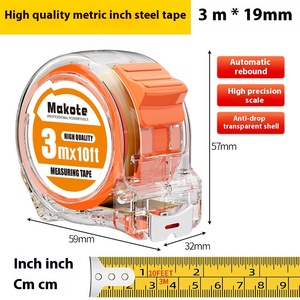 Mesures métriques automatiques de bande d'acier adaptables 5M 7.5M 10M Mesures faciles à utiliser - Product Image 2