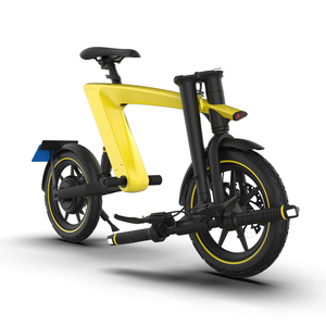 Mini Bicicleta Eléctrica de 14 Pulgadas con Neumáticos de Aire, Motor de 250W, Diseño de Pez Volador, Plegable, para Ciudad, para Adultos - Product Image 6