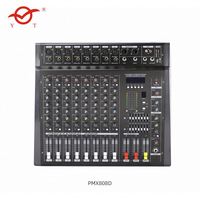 Nouvelle console audio numérique USB 8 canaux avec égaliseur, instruments de musique, contrôleur DJ, console audio Pioneer