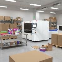Imprimante industrielle automatique pour carton ondulé, machine d'impression jet d'encre pour emballages professionnels, imprimante couleur pour boîtes