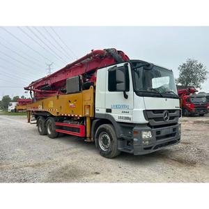รถปั๊มคอนกรีต Sany น้ำหนัก 33000 กก. โครงรถ Mercedes Arocs เครื่องยนต์ดีเซล 435 แรงม้า - Product Image 1