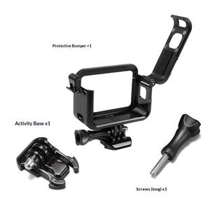 Cadre de protection anti-chute et de refroidissement pour GoPro 11 & 10/9 avec extension pour griffe porte-accessoire, personnalisable - Product Image 4