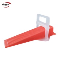 Système de nivellement de carreaux en PP au design moderne avec clips d'espacement, étanche et durable pour une pose précise des joints de carrelage dans la cuisine et la salle de bain