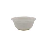 Bol en plastique jetable épaissi 8oz isolé récipient à soupe chaude Blanc 10000pcs