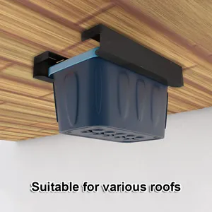 JH-Mech Support de rangement pour garage suspendu à monter au plafond Facile à installer Supports de rangement pour plafond de garage en métal