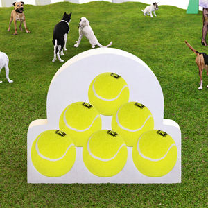 ลูกเทนนิสยางไฟเบอร์แรงดันสูง ทนทาน ยี่ห้อ Whizz Hot Sale ขนาด 65 มม. ความสูงเด้ง 145-150 ซม. สำหรับฝึกซ้อมกีฬา - Product Image 3