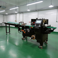 Machine d'emballage alimentaire entièrement automatique SZ-450 pour sachets de 30 à 100 unités/min, largeur de film 290-450 mm, pour snacks, chocolats et autres produits.
