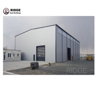 Kit de hangar préfabriqué à ossature métallique économique, abri de voiture, garage, abri pour camping-car, bureau de chantier, atelier, hangar agricole, hangar commercial