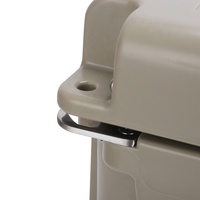 Panier isotherme rotomoulé moderne de 55 QT grande capacité avec compresseur, écologique, durable, étanche et réutilisable pour canettes