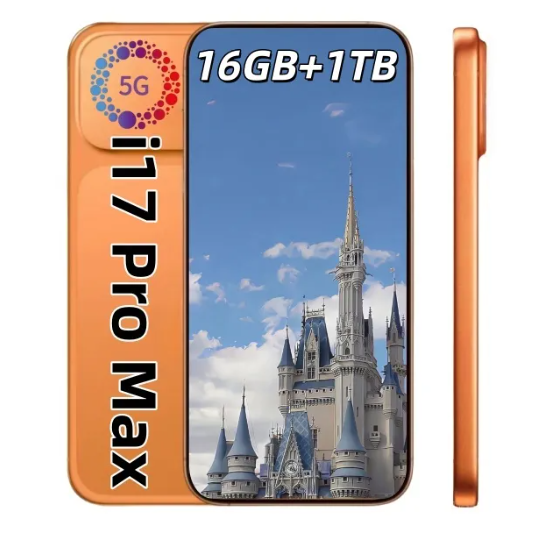 I17 Phone 17 Pro Max Neuf 6.9 Inch 12GB + 512Gb IOS Icon Smartphone 8-core Celulares 16 Pro Max Unlocked Mobile Phone