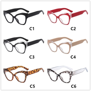 Occhiali da donna alla moda <span class=keywords><strong>con</strong></span> <span class=keywords><strong>lenti</strong></span> <span class=keywords><strong>filtro</strong></span> luce <span class=keywords><strong>blu</strong></span> poligono occhio di gatto Beige bianco Pc 2025 - Product Image 6
