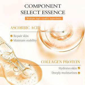 Suero Facial y Corporal con Vitamina C y Ácido Hialurónico para Aclarar Manchas Oscuras y Aclarar la Piel, Venta al por Mayor - Product Image 5