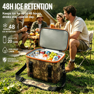 Bolsa Térmica Personalizada con Impresión a Medida, Bolsa Refrigerante Aislada de TPU 840D con Soldadura de Alta Frecuencia para Camping - Product Image 4