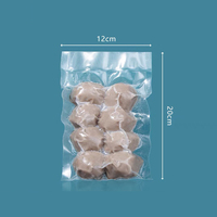 Sacs de mise sous vide gaufrés en nylon texturé LDPE pour la conservation des aliments, viande transformée et surgelée