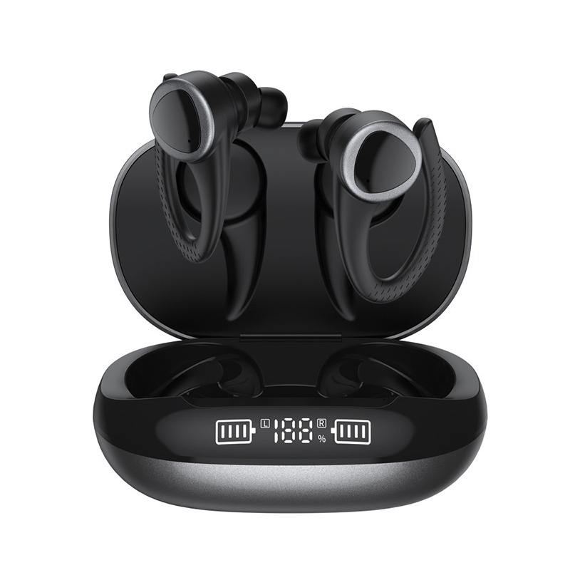 Noise Cancelling Wireless Earbuds Bluetooth Clip On Earphones