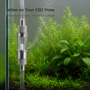 Atomiseur de CO2 pour aquarium planté, corps en aluminium, fenêtre visible, diffuseur à noyau atomisant - Product Image 6