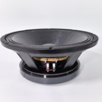 Subwoofer professionnel 18 pouces 2000W AES haute puissance, bobine vocale 6 pouces, sensibilité 97dB, haut-parleur de basses audio professionnel pour système Line Array