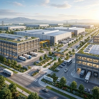 Bâtiment en structure d'acier multi-étages, robuste et automatisé, à haute performance, avec soudure résiliente pour des projets commerciaux fluides