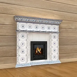 Camino sauna portale mantelpiece altri caminetti 1000mm x 1000mm x 35mm