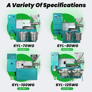 50-80kg dầu nhỏ <span class=keywords><strong>expeller</strong></span> giá dầu thương mại pressers dầu hướng dương máy khai thác cho Châu Phi - Product Image 5