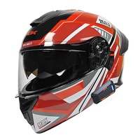 Casques de moto modulables unisexes en ABS de haute qualité avec double visière, nouvelle conception pour adultes, toutes saisons, garantie 1 an