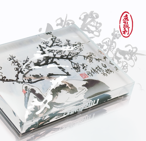 סדרת קיץ של מאסטר קו צ'אן, קריסטל קרח, באי מיי וו הי, פריחת שזיף לבן ועגור שכוב - Product Image 5