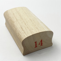 Bloc de ponçage et de nivellement en bois massif pour touche de guitare, outil de luthier pour la polissage des radii des frettes de guitare et de basse