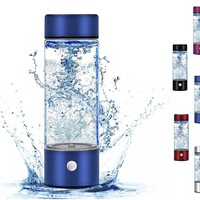Generator Air Hidrogen Portabel Berkualitas Tinggi, Dapat Diisi Ulang via USB, Senyap, Kaya Hidrogen, Botol Air Hidrogen, Mesin Inhalasi