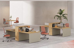 Bàn máy tính văn phòng bàn máy tính bàn coworking bàn - Product Image 3