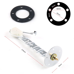 Pantalla Digital LED <span class=keywords><strong>Universal</strong></span> de 2 "y 52mm, medidor de nivel de <span class=keywords><strong>combustible</strong></span> para coche con Sensor de <span class=keywords><strong>combustible</strong></span>, flotador de aceite para modificación especial de coche - Product Image 4