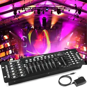 U'King Mini Operator DMX 192-Kanal-Lichtcontroller-Konsole DMX512-Controller Steuerung der Bühnen ausrüstung