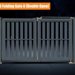 Qigong Portes pliantes automatiques coulissantes et oscillantes Porte de villa rétractable en aluminium durable <span class=keywords><strong>Ouverture</strong></span> <span class=keywords><strong>automatique</strong></span> électrique - Product Image 5