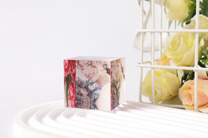 งานฝีมือฝังอะคริลิกใสสูงแบบกำหนดเองของที่ระลึกลวดลาย<span class=keywords><strong>เรขาคณิต</strong></span> - Product Image 4