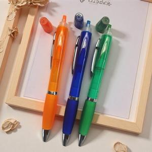 Factory Wholesale Customized Office&Stationery Supplies Gift Advertising Highlighter <b>Ballpoint</b> <b>Pens</b> With Free Sample - Product Image 4