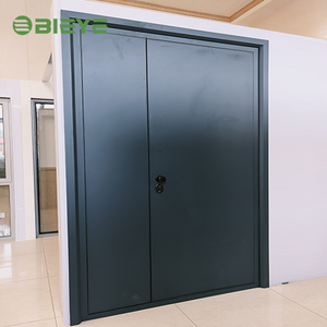 Porte d'entrée moderne personnalisable en alliage d'aluminium avec système de verrouillage multipoints pour villa et résidence - Product Image 1