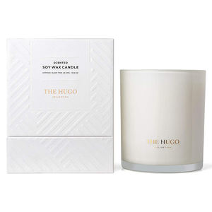 <span class=keywords><strong>Bougie</strong></span> parfumée en <span class=keywords><strong>cire</strong></span> de <span class=keywords><strong>soja</strong></span> aromatique à deux mèches en verre blanc de luxe personnalisée avec logo en gros, sans fumée, dans un bocal en verre - Product Image 3