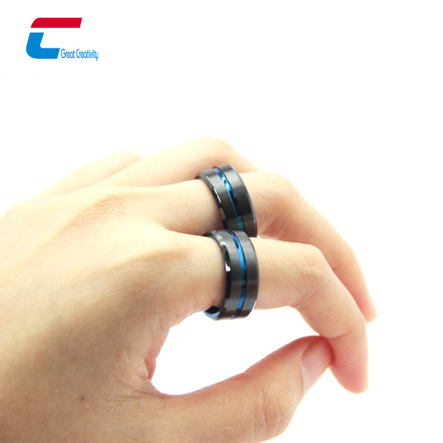 Top Selling Smart NFC Ring Waterproof RFID Engraved Logo NFC Payment Ring