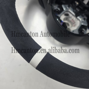 Volante Deportivo de Cuero Alcantara para BMW Serie 3, Serie 5, F10, F20, F30, F90, F01, F02 - Product Image 3