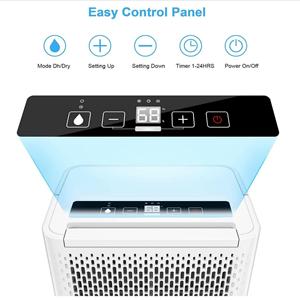 Smart Home Wifi 10/12L <b>Mini</b> Mobile UVC Air Purifier <b>Compressor</b> Dehumidifier Dehumidifier - Product Image 2